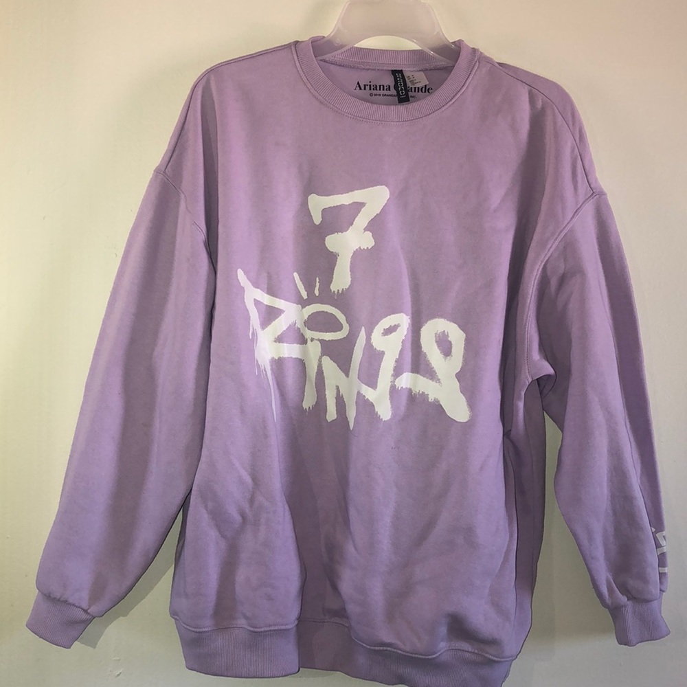 Ariana Grande Purple sweater